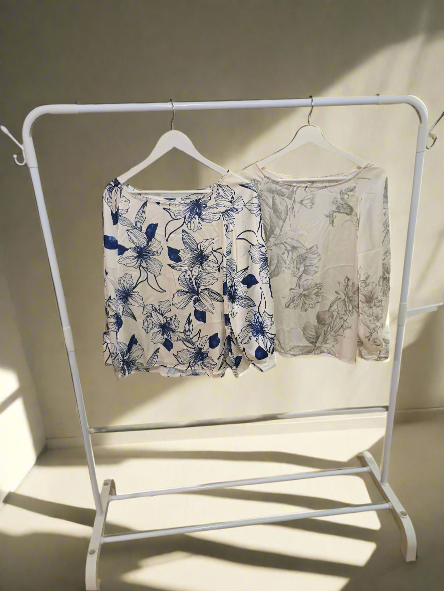 Bluse mit Muster