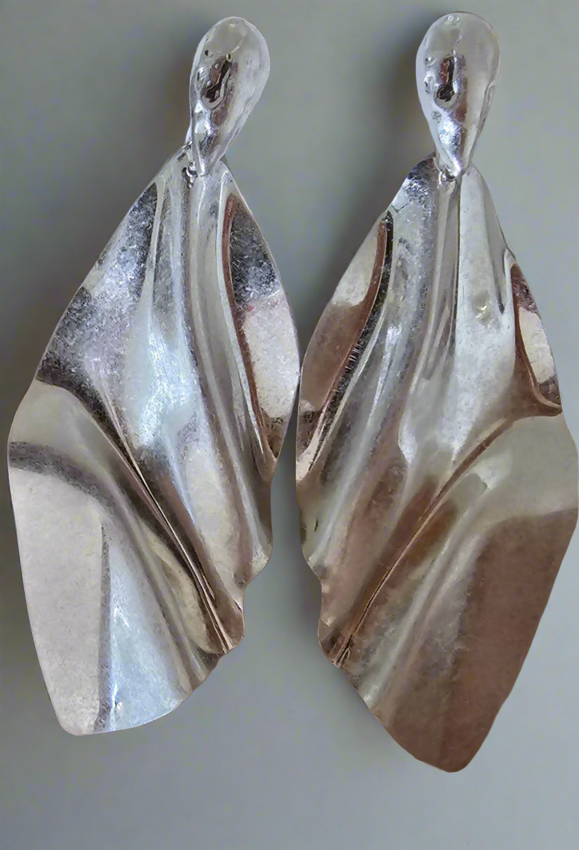 Ohrringe Metallic