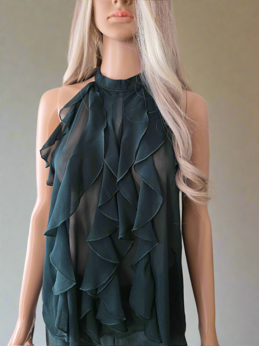 Bluse mit Wellen
