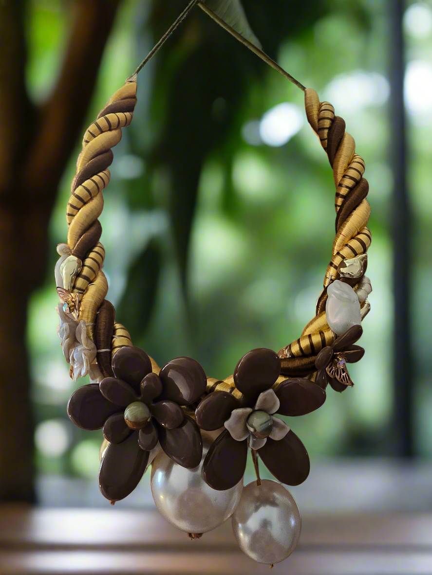 Kette Flowers & Pearls