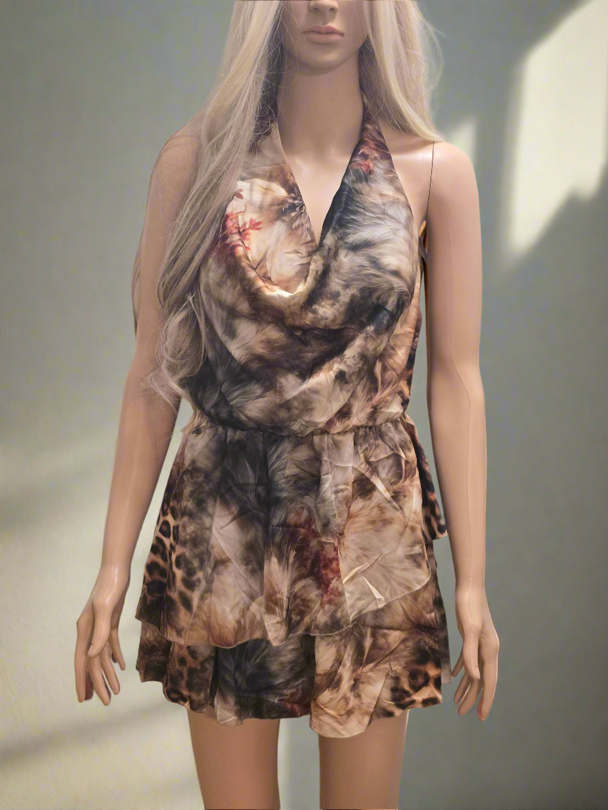 Gemustertes Kleid