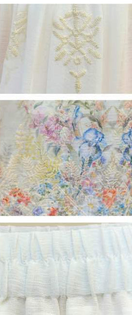 Floraler Midirock