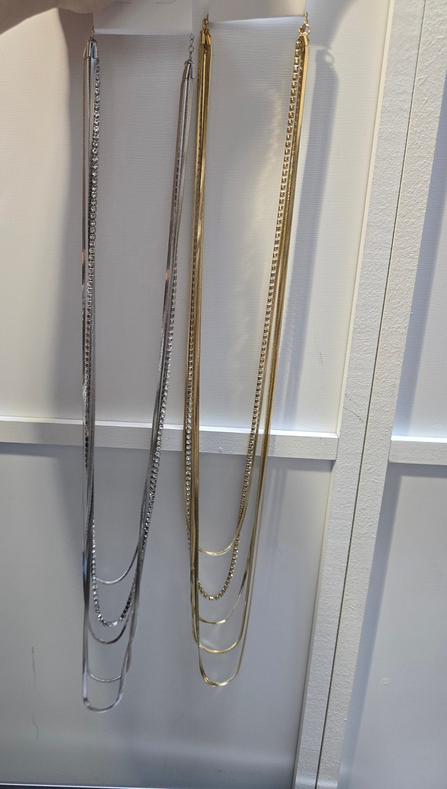 Lange mehrfach Kette