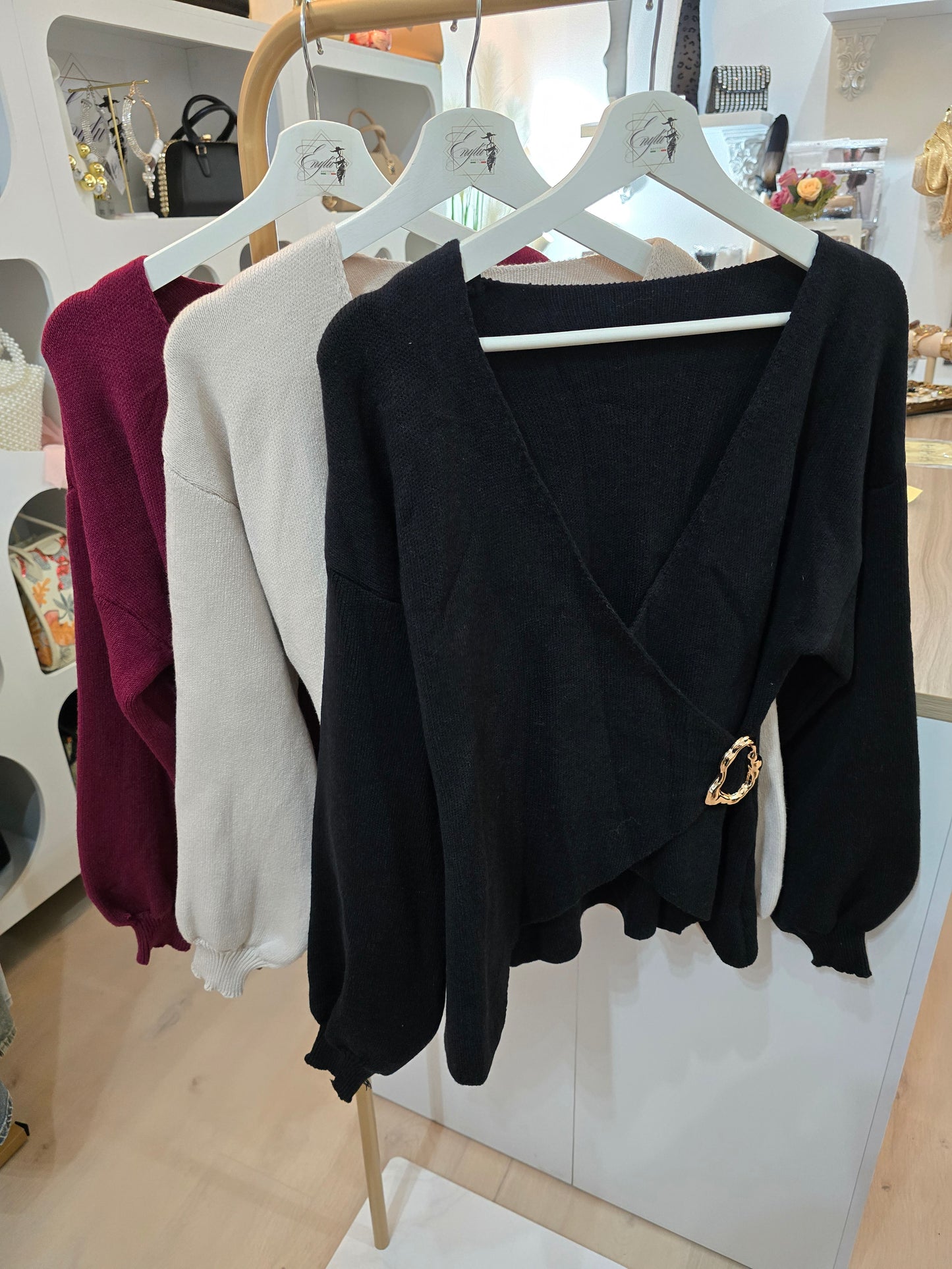 Pullover mit Balloonärmel