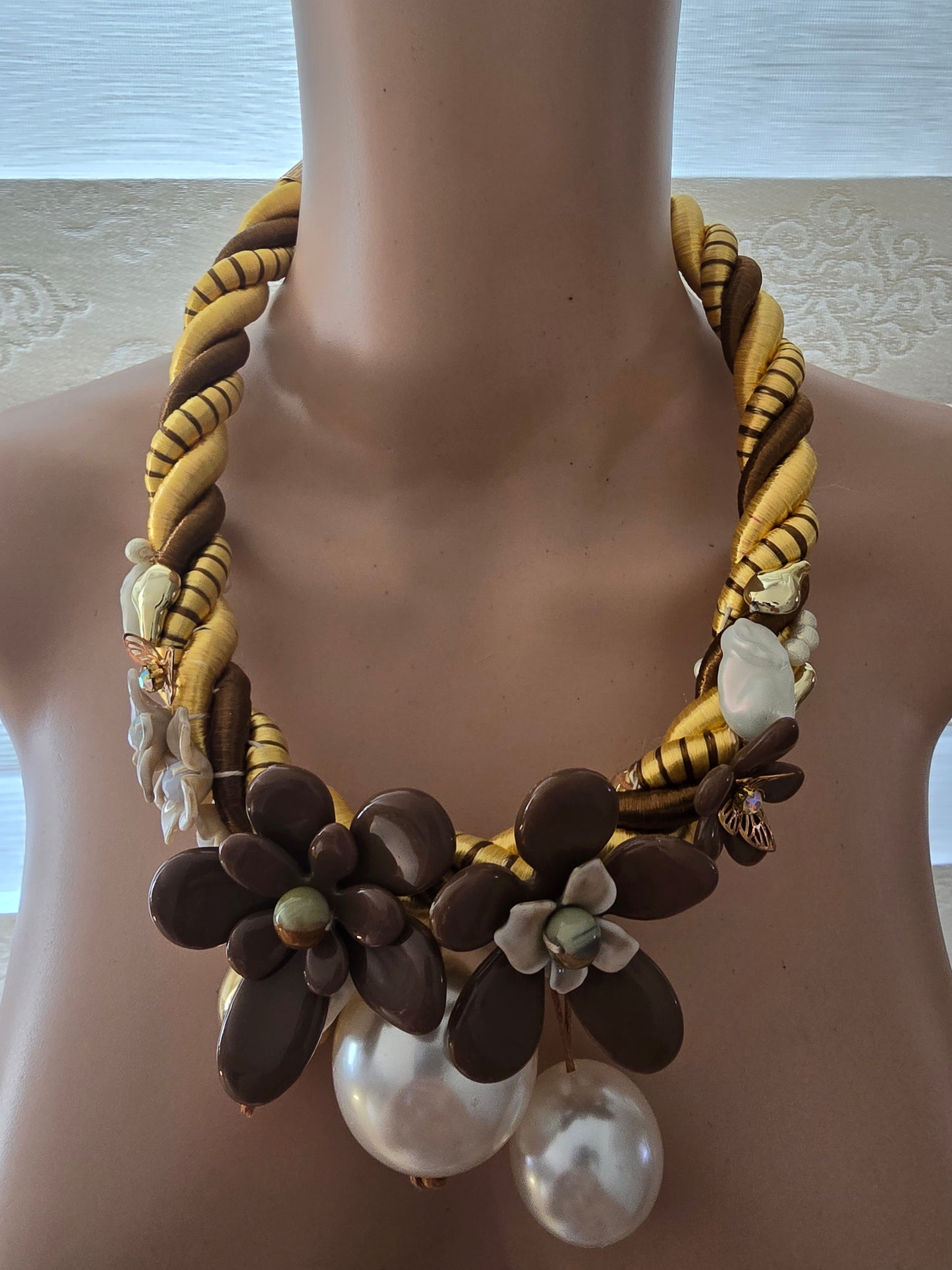 Kette Flowers & Pearls