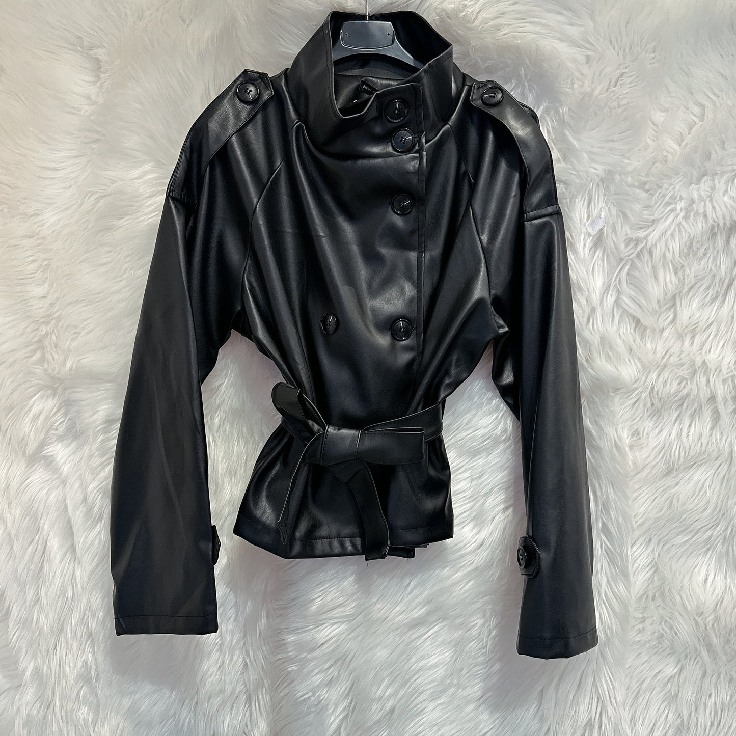 Kunstlederjacke