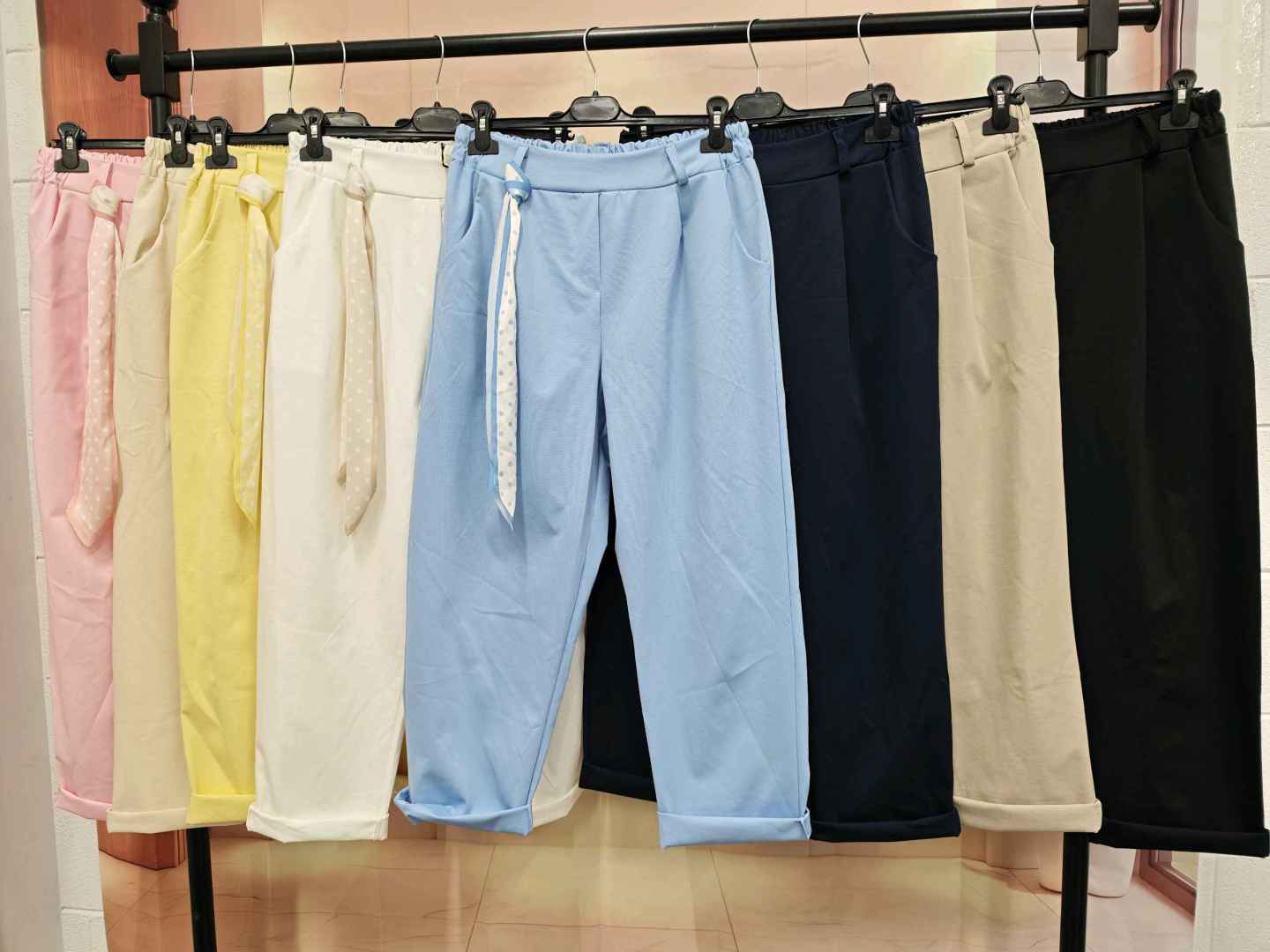 Stoffhose 3/4 mit Fular
