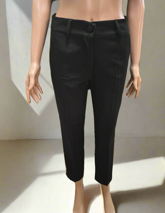 Schwarze Basic Hosen