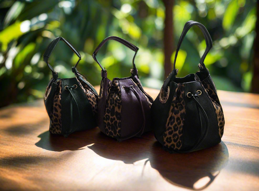Tasche im Leopard Design