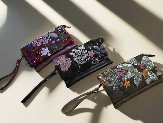 Pailetten Tasche
