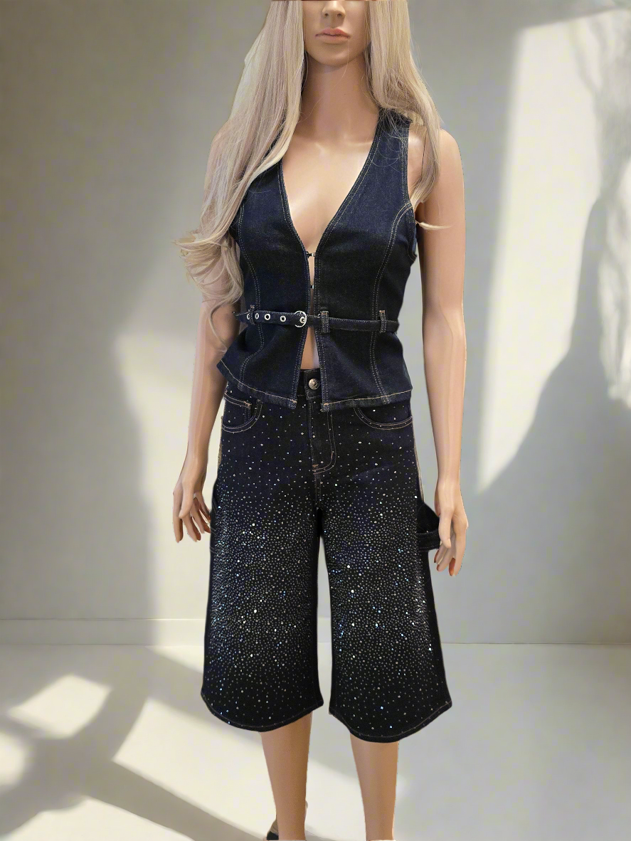 Jeans Weste