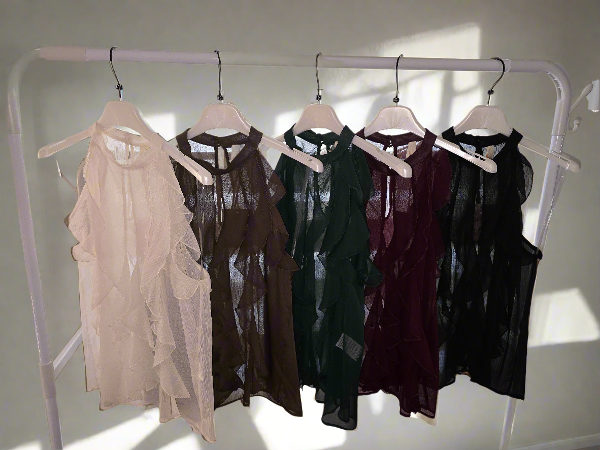Bluse mit Wellen
