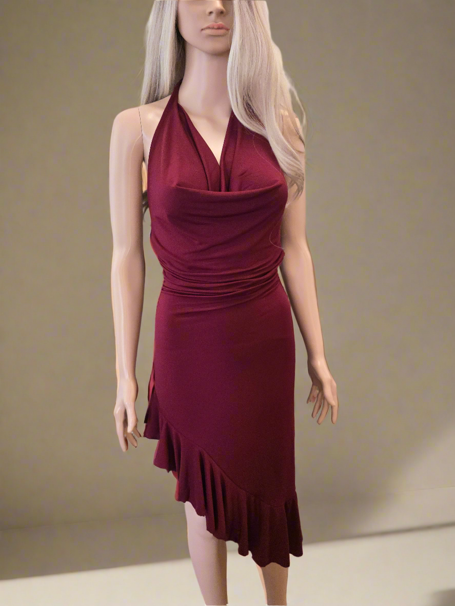 Asymmetrisches Kleid