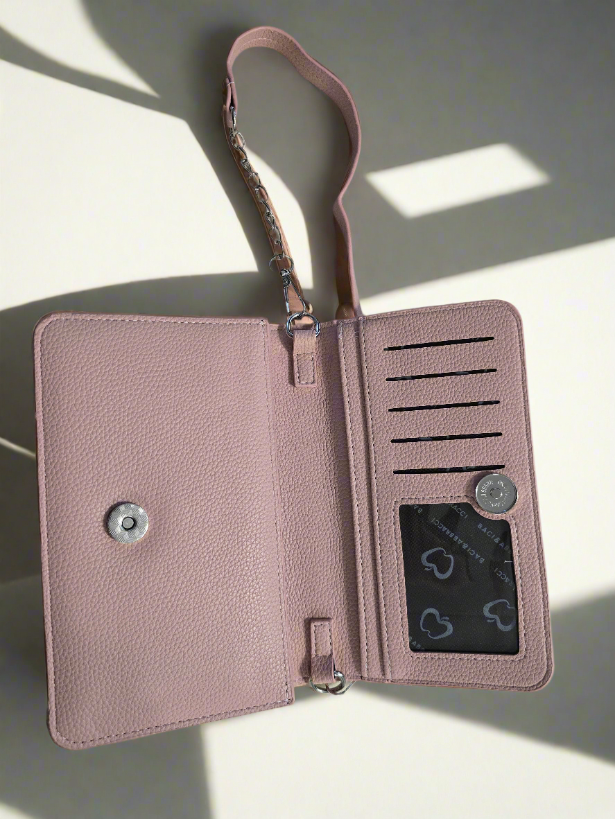 Kleine Tasche mit integriertem Portemonnaie