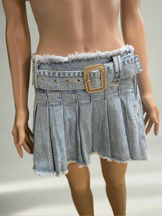 Jeans Minirock