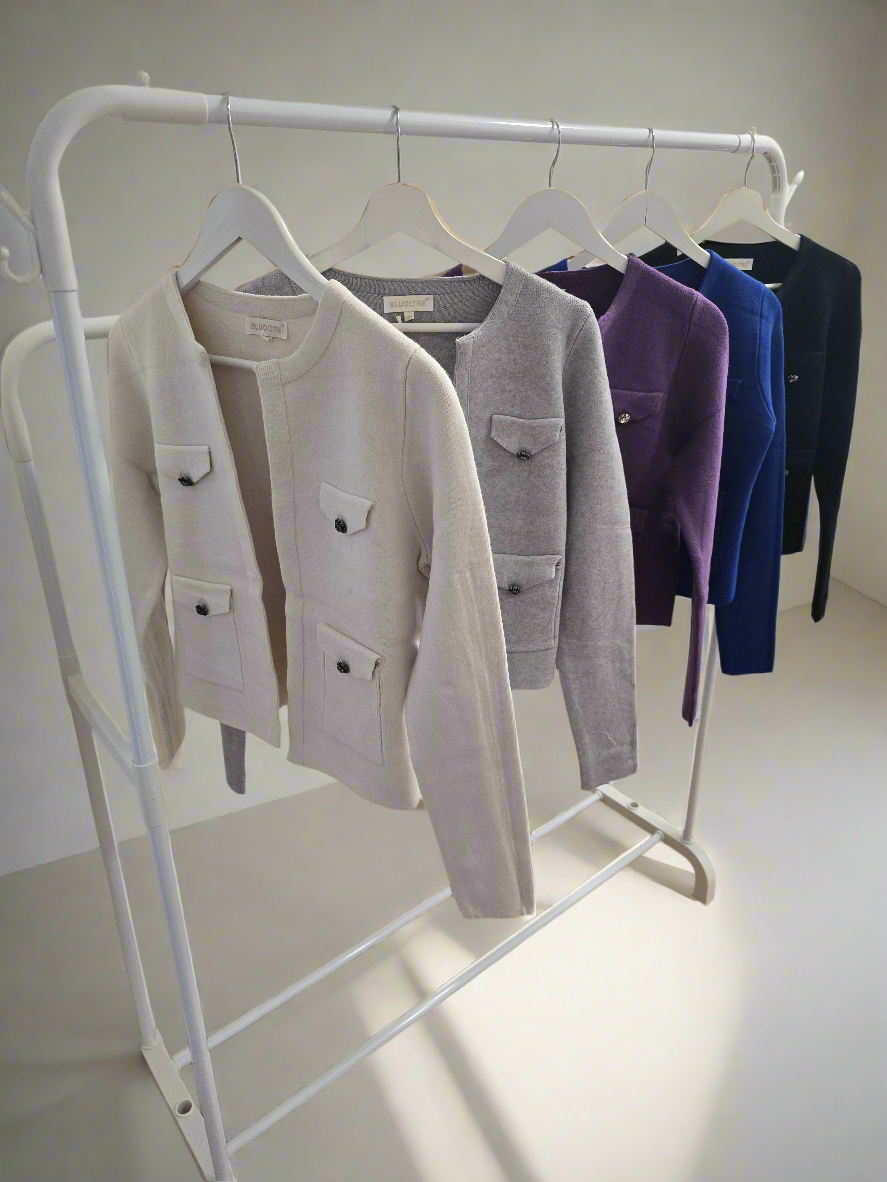 Dicke Strickjacke