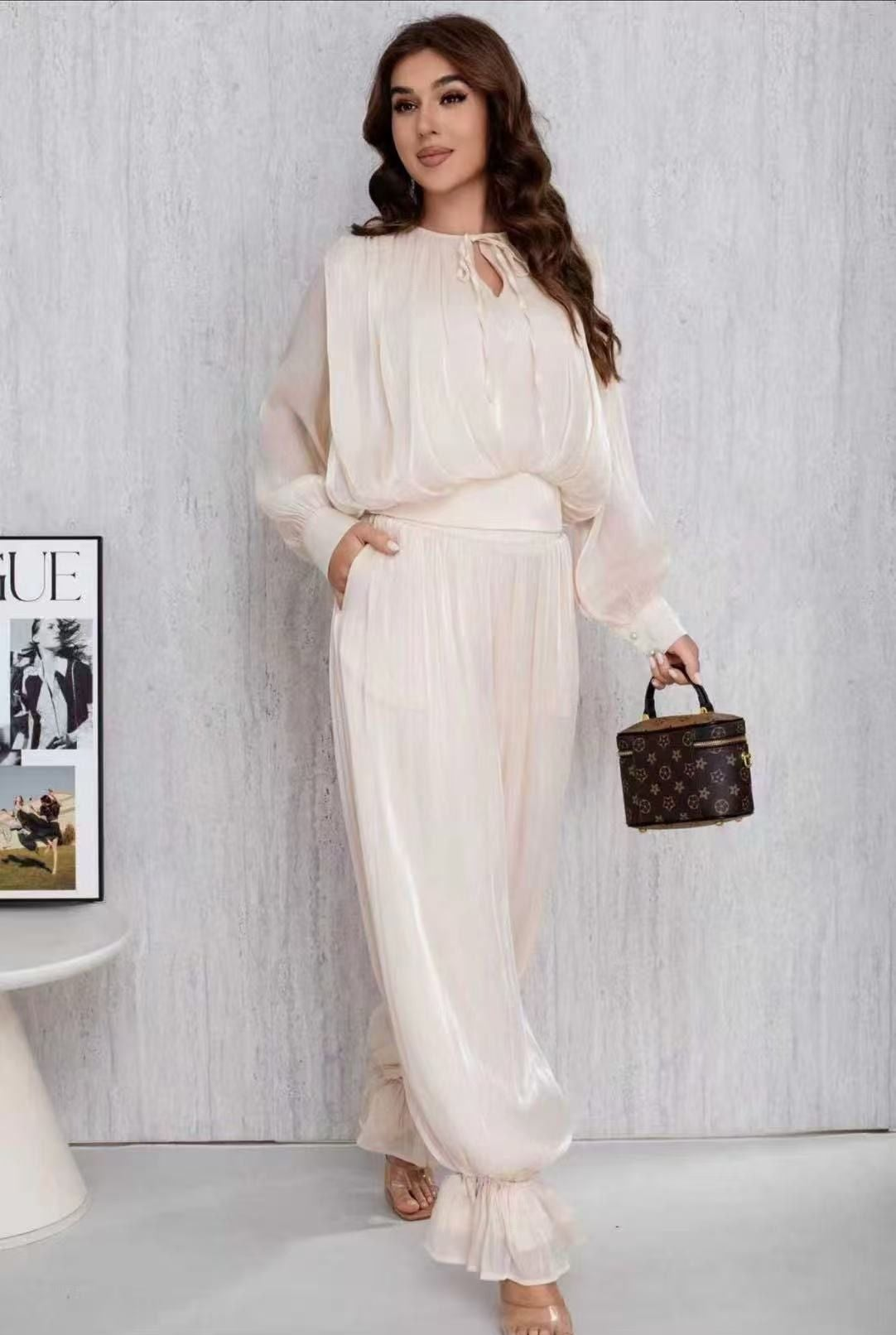 Flowy Satin Set