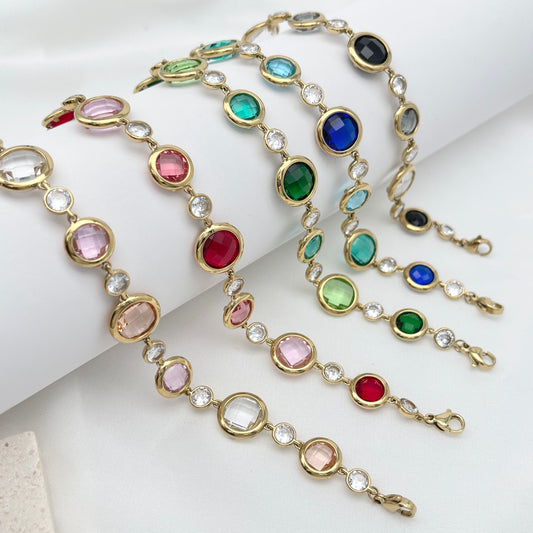 Armband Steine