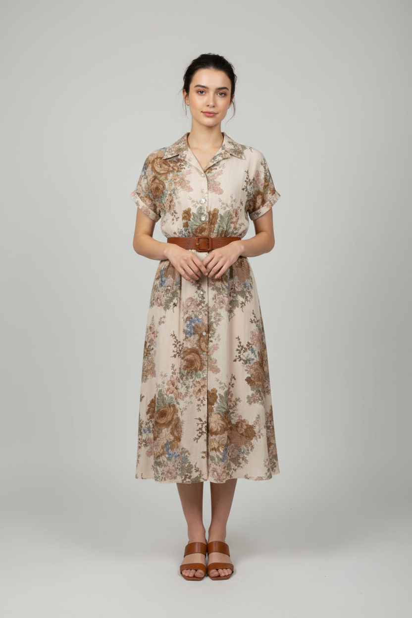 Romantic Midi Dress