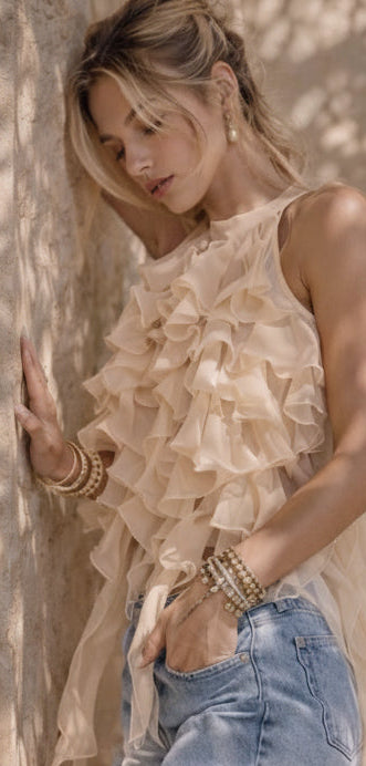 Romantic Ruffle Top