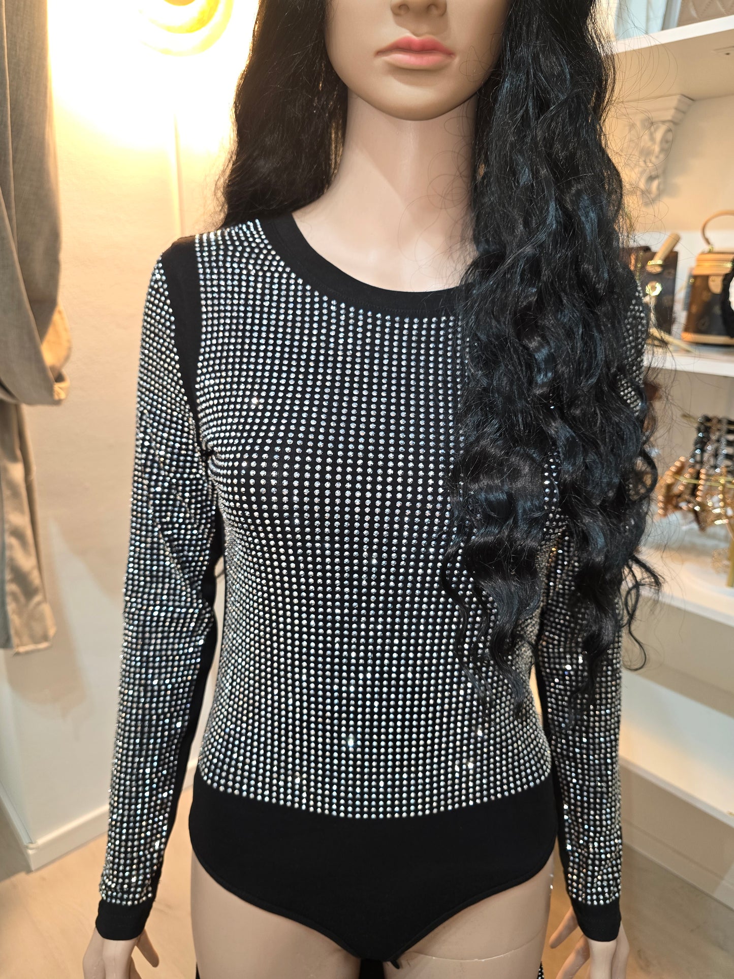 Body mit kleinen Strass