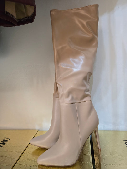 Stiefel beige