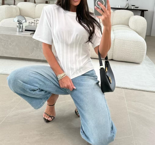 Tshirt im Korsettlook