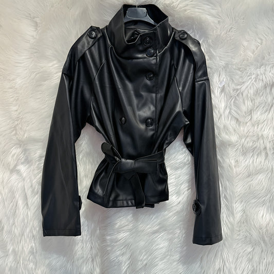 Kunstlederjacke