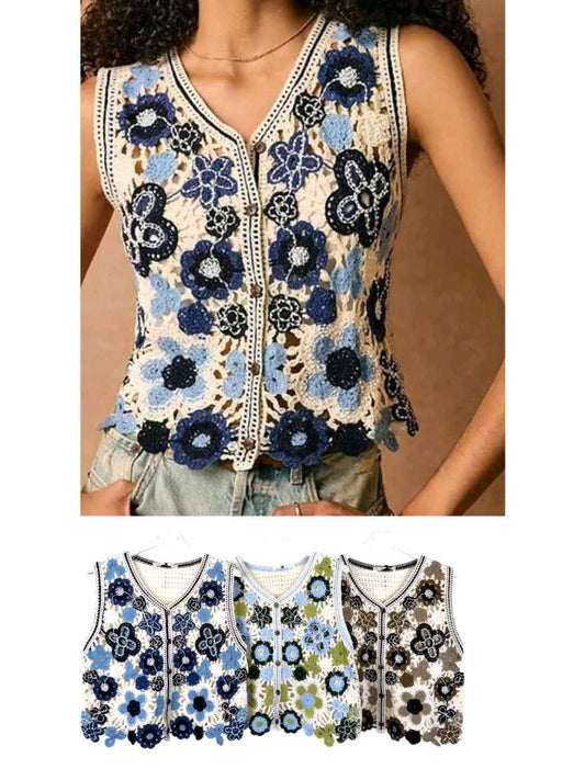 Strickgilet