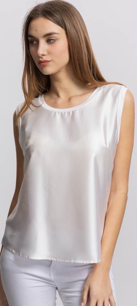 Elegantes Satin Top