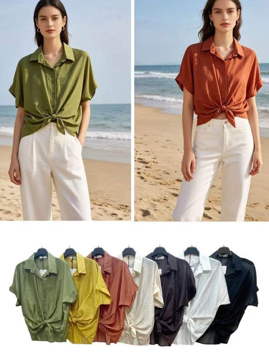 Riviera Knotenbluse