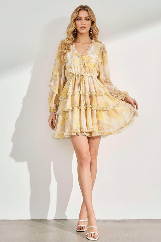 Volantkleid Sonne