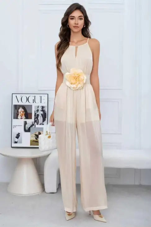 Elegant Flower Jumpsuit
