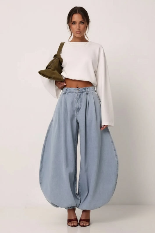 Oversize Balloon Jeans