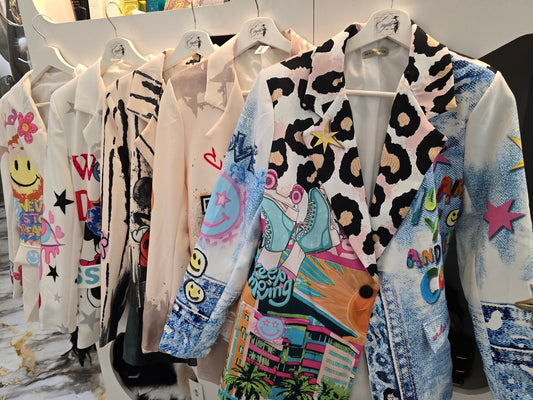 Gemusterter Blazer