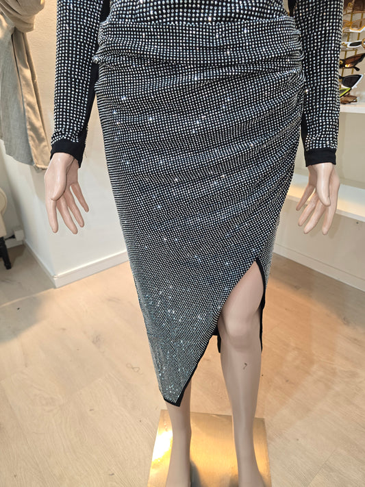 Rock mit kleinen Strass