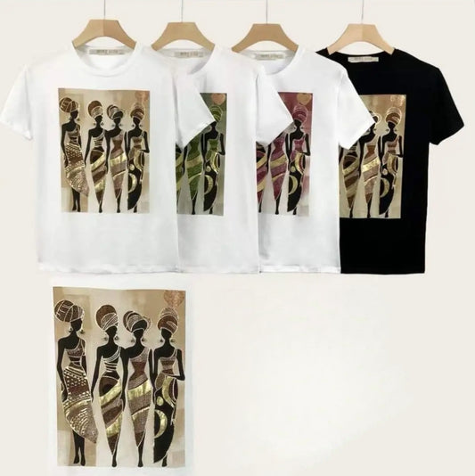 T-Shirt African Elegance