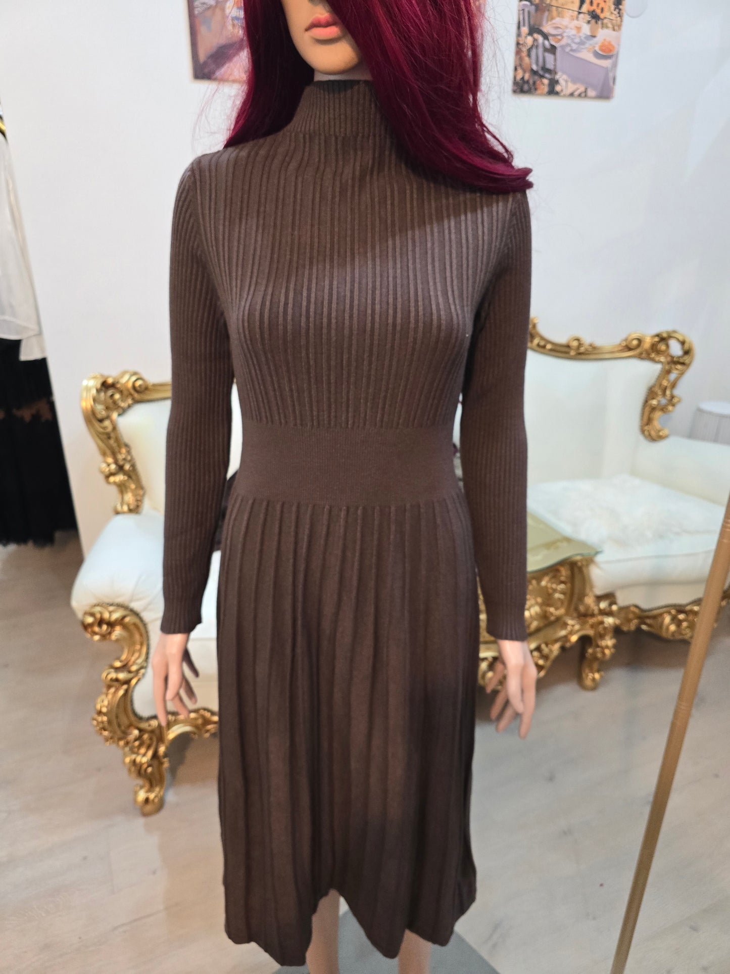 Langes Kleid A Linie