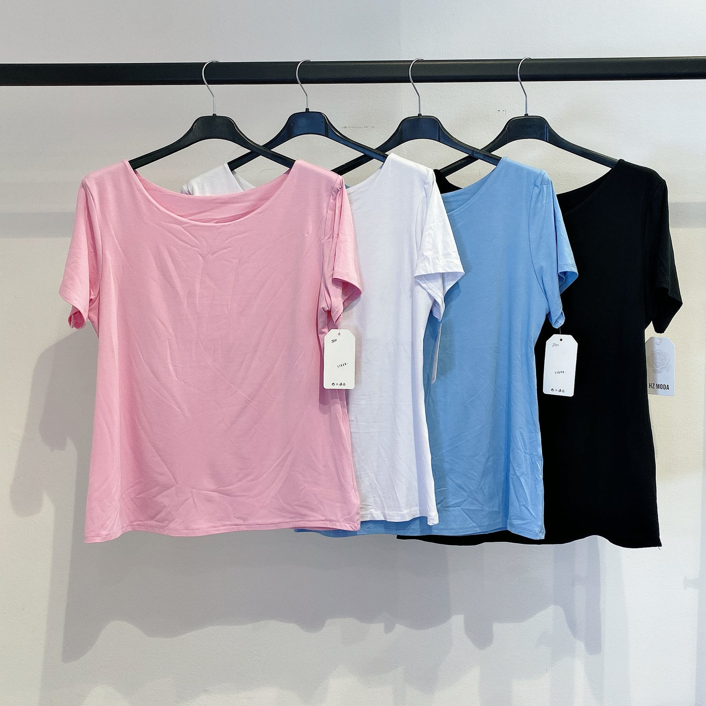 T-Shirt Basic Viskose