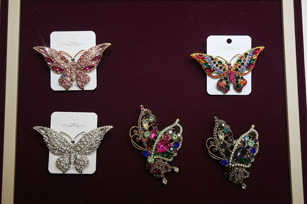 Brosche Schmetterling