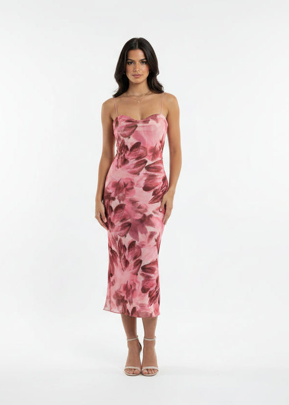 Trägerkleid Farbig